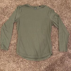 Cuts Clothing Men's Sage Long Sleeve Tee